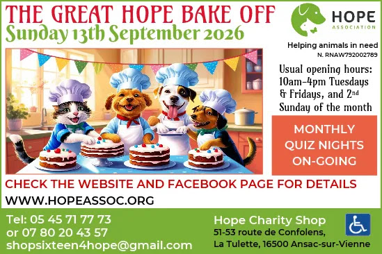 Hope bake off